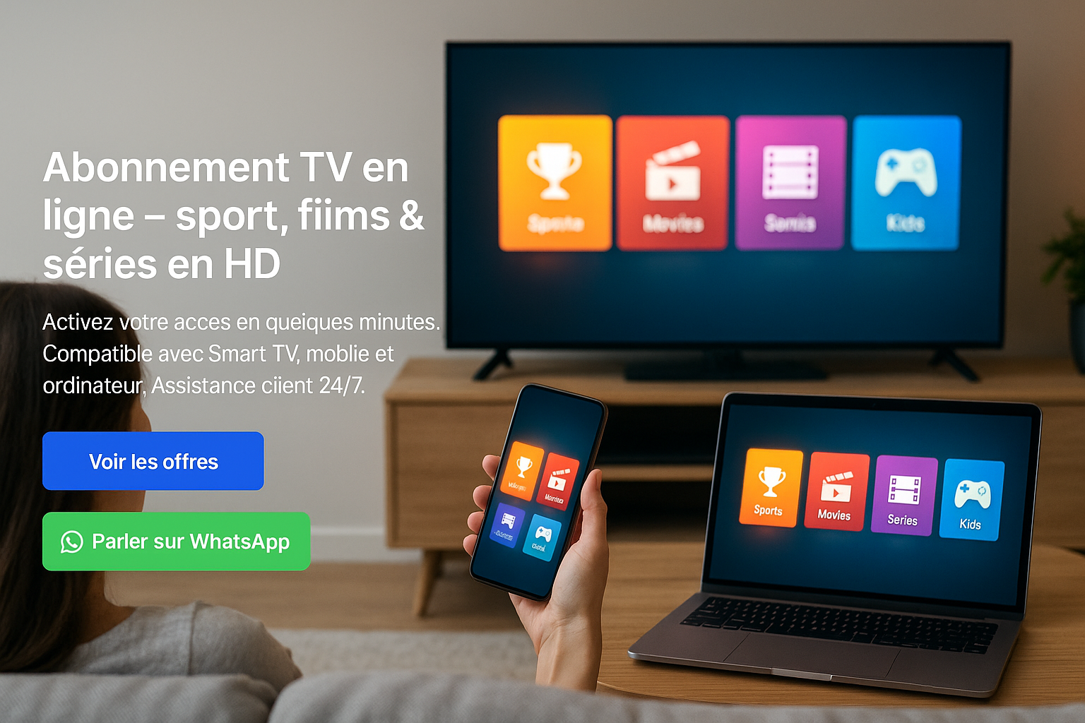 Regarder la TV en ligne sur tous vos appareils